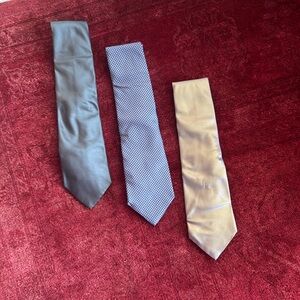 Trio of Silk Ties